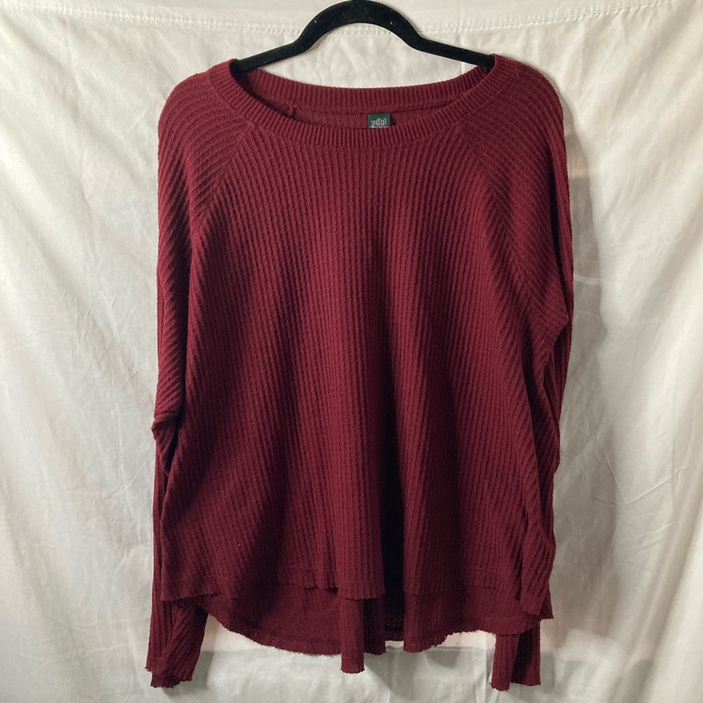 Red Thermal cozy Sweater❤️